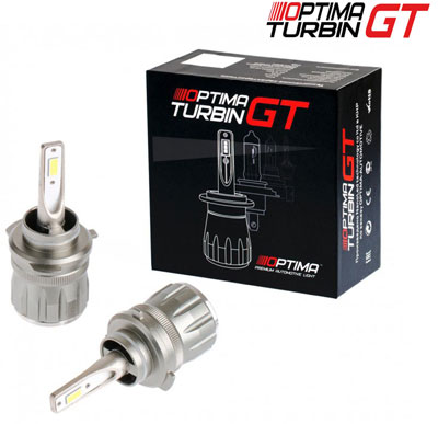 Светодиодные лампы Optima LED Turbine GT White HB3