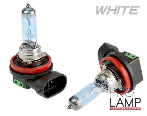 Галогеновые лампы Optima Astero H11 +80% — Optima Astero H11 White 5000K 3