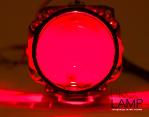 Светодиодная подсветка линз Devil Eye (красная) — OPTIMA Devil Eye Red1 3