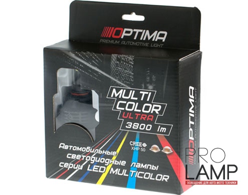 Светодиодные лампы Optima LED MultiColor Ultra HB4 — mc hb4 xhp50 2