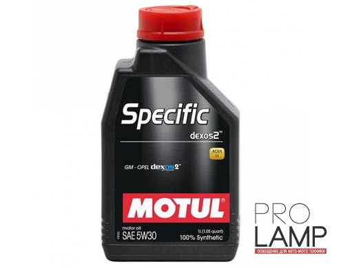 MOTUL Specific DEXOS2 5W-30 - 1 л.: 674c3766da8c9a4cf008b85cb9f4bdca