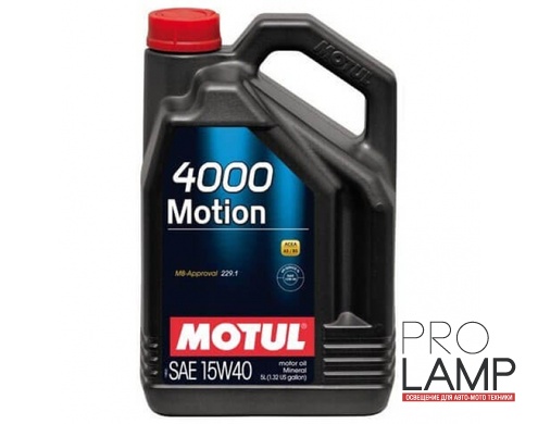 MOTUL 4000 Motion 15W-40 - 4 л.: 2d934fb1917f75590dab16c4800c92d1