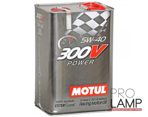 MOTUL 300V Power 5W-40 - 5 л.: 9ab785092d9b1f7523a7b7f8da7289b8