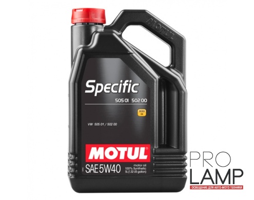 MOTUL Specific 502 00 / 505 01 5W-40 - 5 л.: 119c5bbc97f09c39dca020647a65358a