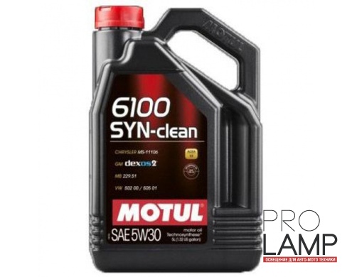 MOTUL 6100 SYN-CLEAN 5W-30 - 5 л.: 2e7ea2bd38adad33d29cc46fb3eff535