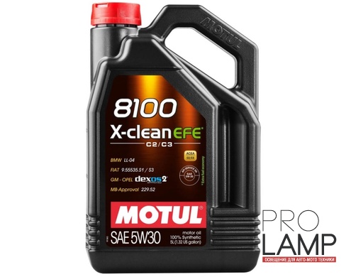 MOTUL 8100 X-clean EFE 5W30 - 5 л.: 435741632f00758da78ca304968ea66f