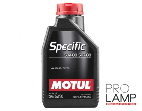 MOTUL Specific VW 504.00 / 507.00 5W-30 - 1 л.: f61ad43b97fc9332b8d5e7e7bdef03cd