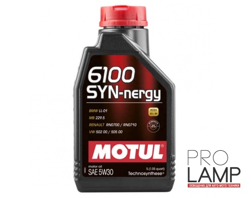 MOTUL 6100 Syn-nergy 5W-30 - 1 л.: 672bf72d831c8156a431101c7cb88613