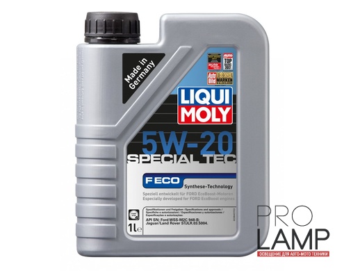 LIQUI MOLY Special Tec F ECO 5W-20 — НС-синтетическое моторное масло 1 л.: LIQUI MOLY Special Tec F ECO 5W 20 3840