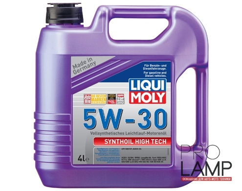 LIQUI MOLY Synthoil High Tech 5W-30 — Синтетическое моторное масло 4 л.
