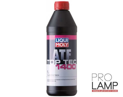 LIQUI MOLY Top Tec ATF 1400 — НС-синтетическое трансмиссионное масло для вариаторов CVT 1 л.: 775 500x500