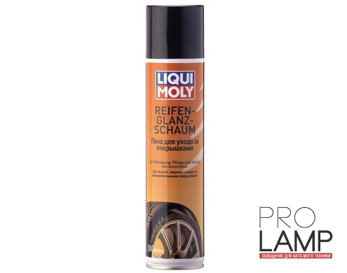 LIQUI MOLY Reifen-Glanz-Schaum — Пена для ухода за покрышками 0.3 л.