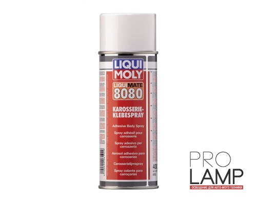 LIQUI MOLY Karosserie-Klebespray — Клей для автомобильных облицовок 0.4 л.: kley dlya avtomobilnykh oblitsovok liqui