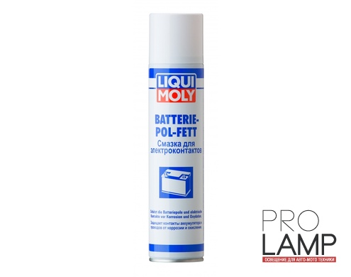 LIQUI MOLY Batterie-Pol-Fett — Смазка для электроконтактов 0.3 л.: smazka liqui moly batterie pol fett dlya