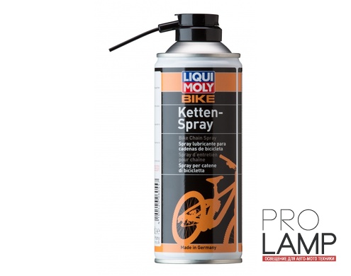LIQUI MOLY Bike Kettenspray — Универсальная цепная смазка для велосипеда 0.4 л.: smazka liqui moly bike kettenspray dlya