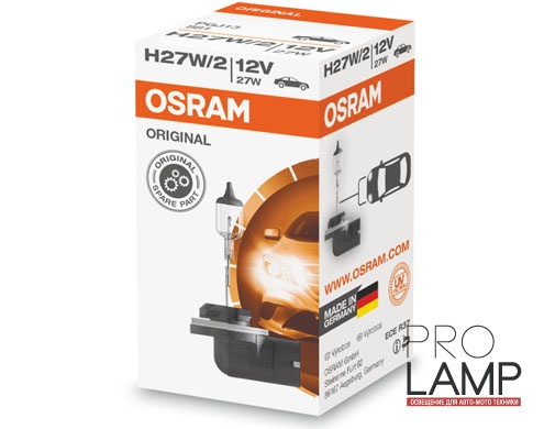 Галогеновые лампы Osram Original Line H27/2W - 881