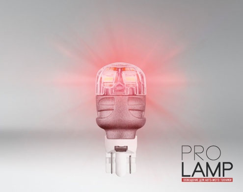 Светодиодные лампы Osram Premium Red W16W - 9213R-02B
