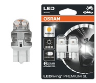Светодиодные лампы Osram Premium Amber W21/5W - 7915YE-02B (2шт.)