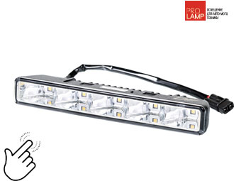 Дневные ходовые огни Optima Premium DRL 5 LED с функцией притухания, стробоскопа и сопроводительного освещения